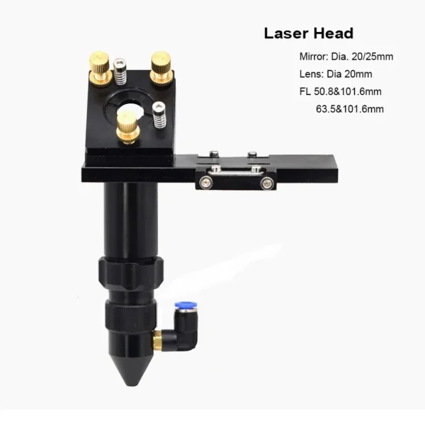 CO2 Laser Head Reflect Mirror Focus Lens Integrative Mount Holder for DIY Laser Engraver Cutter - NCSign