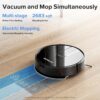 ROPVACNIC S1 Robot Vacuum and Mop Combo - 4000Pa Suction, Self-Charging Robotic Vacuum with App & Voice Control